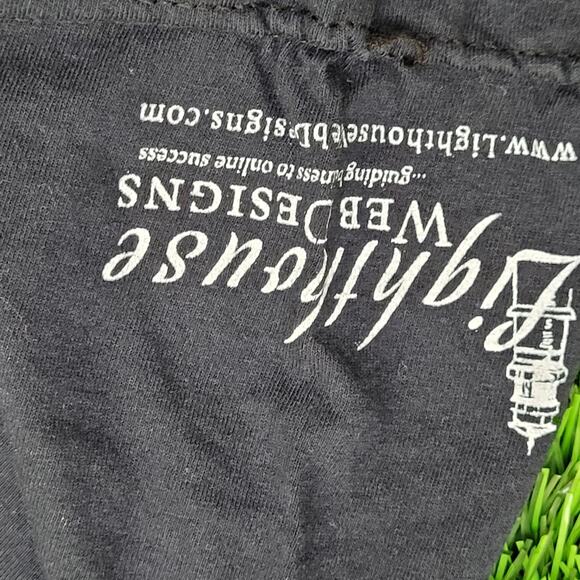 Vintage DARE Anti-Drug Shirt Small 17x25 Black USA-Flag - Picture 11 of 13